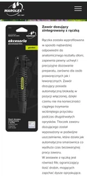 Кран-ручка для обприскувача MAROLEX