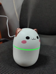 Зволожувач повітря ультразвуковий Н2О Humidifier біла киця
