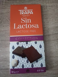 Шоколад Trapa Sin Lactosa молочний без лактози, 90г