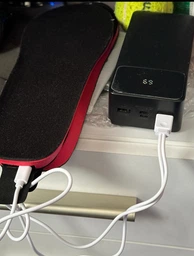 Устілки з підігрівом бездротові з USB термоустілки зимові з акумулятором і пультом універсальні багаторазові електричні устілки для взуття до -50° 41-46 kayfovo ST-13 фото від покупців 2