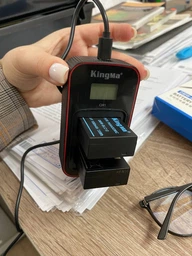 3-Pack DMW-BLC12 комплект из 2 аккумуляторов KingMa для Panasonic DMW-BLC12 и двойного зарядного устройства фото от покупателей 1