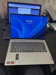 Ноутбук Lenovo IdeaPad Slim 5 14ABR8 (82XE006WRA) Cloud Grey / 14" IPS WUXGA / AMD Ryzen 7 7730U / RAM 16 ГБ / SSD 512 ГБ / Подсветка клавиатуры / Зарядка через Type-C