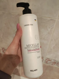Мицеллярный фитоэссенциальный шампунь Hillary Green Tea Micellar Phyto-essential Shampoo 250 мл (4823116600317/2314994478348)
