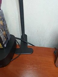 Настольная лампа светодиодная гибкая LED на прищепке юсб Beluck BL-01 USB лед лампа прищепка от блочка и павербанка кабель черная (BLK01Black) фото от покупателей 13