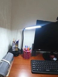 Настольная лампа светодиодная гибкая LED на прищепке юсб Beluck BL-01 USB лед лампа прищепка от блочка и павербанка кабель черная (BLK01Black) фото от покупателей 10