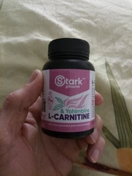 Жиросжигатель Stark Pharm L-Carnitine & Yohimbine 60 капсул