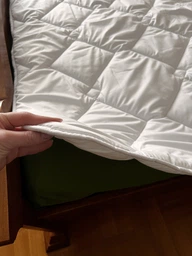Набор Sleepingg Одеяло всесезонное евро 200х220 см антиаллергенное волокно + 2 подушки 50х70 см Белый (4820227283231) фото от покупателей 16