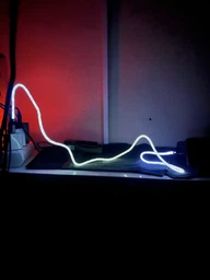 Кабель зарядки Hoco U112 Shine 20W 3А 1М LED Charging Data Cable for Type-C to Lightning Power Delivery для iOS пристроїв iPhone iPad iPod Сірий фото от покупателей 4