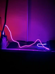 Кабель зарядки Hoco U112 Shine 20W 3А 1М LED Charging Data Cable for Type-C to Lightning Power Delivery для iOS пристроїв iPhone iPad iPod Сірий фото от покупателей 2
