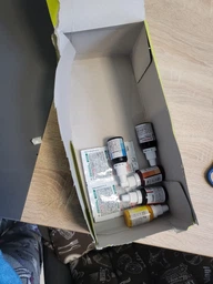 Гелевий барвник Украса білий фото від покупців 2