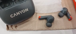 Bluetooth-гарнітура Canyon OnGo TWS-10 ANC ENC Purple (CNS-TWS10PL)