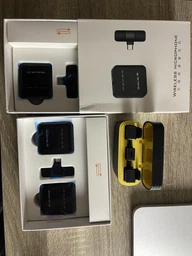 Мікрофон бездротовий петличний для Iphone (Lightning) подвійний в комплекті 2 шт. для презентацій для інтерв’ю для блогерів Plug&Play DKWAY X21 Pro чорний