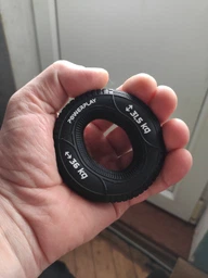 Еспандер кистьовий силіконовий PowerPlay PP-4330 Hand Grip Loops Hard 31.5-36 кг Чорний фото від покупців 8