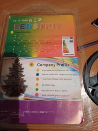 Светодиодная лента влагозащищенная LED 3528 RGB 12v с контроллером+Пульт +блок питания 5м фото от покупателей 5