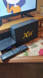 Смарт ТВ приставка X98 Plus 4/32 Гб Smart TV Box Android 11 (553-1)