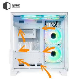 Корпус QUBE REEF ARGB Black (REEF_GBNU3)