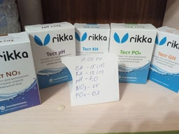 Лабораторія Rikka (рН, GH, KH, NO3, PO4) кислотність, твердість, фосфати, нітрати