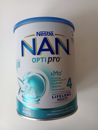 Смесь молочная сухая NAN 4 Optipro с 5 олигосахаридами и L. Reuteri для детей от 18 месяцев 800 г (8445291444225) фото от покупателей 11