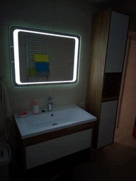 Зеркало с LED подсветкой SR-046 (800х600мм) фото от покупателей 3
