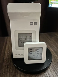 Датчик температуры и влажности Mijia Bluetooth Thermometer 2 (Термометр-гигрометр) LYWSD03MMC фото от покупателей 2