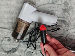 Автомобильный портативный ручной пылесос 2в1 Vacuum cleaner с насадками Аккумуляторный
