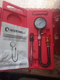 Компресометр INTERTOOL для бензинових двигунів, до 20 Бар (41094) фото від покупців 6