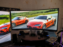Монитор 34" Samsung Odyssey G5 C34G55T (LC34G55TWWIXCI) WQHD / VA 1000R Curved / 165Hz / 1ms / 8-Bit / DisplayHDR 10 / G-Sync Compatible / FreeSync Premium / Black eQualizer / Picture-by-Picture