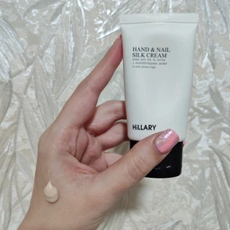 Крем для рук и ногтей с полипептидами шелка Hillary Hand and Nail Silk Cream, 30 мл HI-08-783 фото от покупателей 1