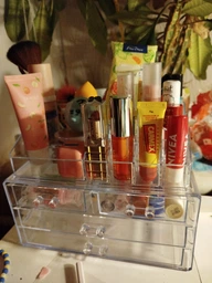 Органайзер для косметики Настільний акриловий Cosmetic Storage Box Бокс фото від покупців 16