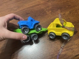 Набір авто Tigres Kid Cars Sport Пікап і Квадроцикл 3 елементи (4820159395439) (39543)
