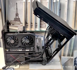 Корпус Chieftec GAMING CUBE CI-01B-OP mATX, без БЖ, Black фото от покупателей 1