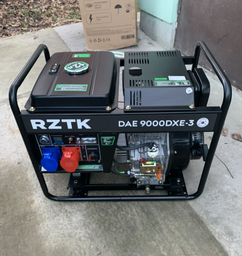 Генератор дизельний RZTK DAE 9000DXE-3