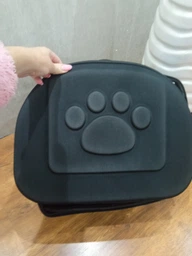 Сумка переноска для кота кішки кошенят собаки домашніх тварин до 8 кг з віконцем і ремінцем на плече котячі сумки для переноски перенесення котів кішок маленьких собак блакитна 42x28x32 см (002275) фото від покупців 2