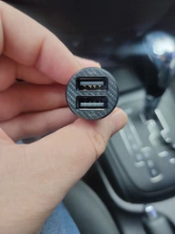 Зарядний пристрій в автомобіль Baseus Grain 3.1A 2USB Black (CCALL-ML01)