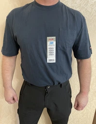 Футболка бавовняна довга чоловіча Dickies gs407bk 2XL Чорна (KC1000000028064) фото від покупців 5