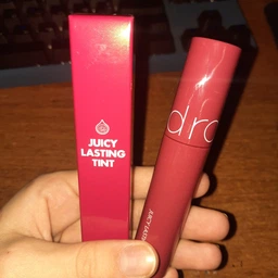 Глянцевый тинт для губ с оттенком винограда Rom&nd Juicy Lasting Tint #25 Bare Grape