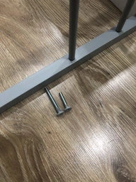 Етажерка 4/60 Ferrum-decor Серії Конект 120x60x28 сірий ДСП Дуб Артизан 16мм (XK00213) фото від покупців 3
