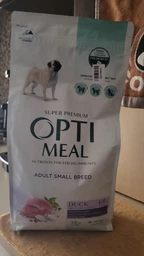 Сухой корм OptiMeal Adult Small Breed Duck для взрослых собак мелких пород с уткой 4кг фото от покупателей 10