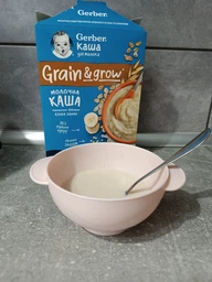 Каша суха молочна швидкорозчинна Gerber Пшенично-вівсяна з кіноа та бананами для дітей із 6 місяців 240 г (8445291121430)