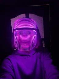Светодиодная LED маска для лица для ухода и омоложения кожи для лед терапии Facial LED Mask MSY-B106 7 цветов фото от покупателей 1