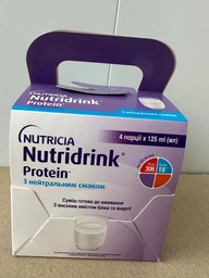 Энтеральное питание Nutricia Nutridrink Protein Neutral с нейтральным вкусом с высоким содержанием белка и энергии 4 шт х 125 мл (8716900576225) фото от покупателей 5