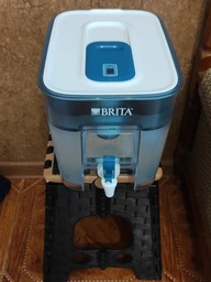 Фильтр-диспенсер BRITA Flow синий 8.2 л с краном дозатором фото от покупателей 2