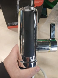 Электрический проточный водонагреватель на кран ART с душем и LCD экраном 3 кВт Нижнее подключение Многофункциональный кухонный смеситель для раковины и мойки с лейкой и шлангом мгновенный нагрев 3-5 сек до 60 градусов водосберегающий фото от покупателей 15