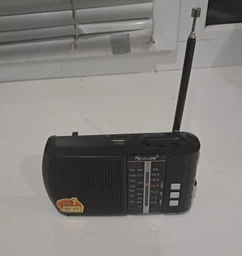 Радіоприймач Golon ICF-8 портативний від мережі та акумулятора Радіо USB. Колір чорний фото від покупців 1