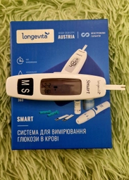 Глюкометр для визначення глюкози в крові Лонгевита Смарт (Longevita Smart) фото від покупців 4