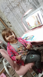 Комплект Evo-kids BD-20 (парта + стул + лампа) Розовый (BD-20 PN) фото от покупателей 3