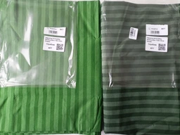 Наволочка Mirson Ranforce Elite 17-0612 Stripe Emerald 70х70 см (2200008201128)
