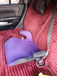 Бустер автокрісло для дітей від 4 до 12 років, вагою 15-36 кг Milex Coti FP-C30001 чорного кольору