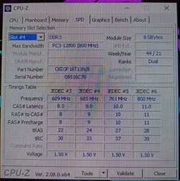 Оперативная память DDR3-1600 16Gb PC3-12800 (Kit of 2x8192) Cyborg CKD3F16T11N/16G 16384MB (770008610) фото от покупателей 6