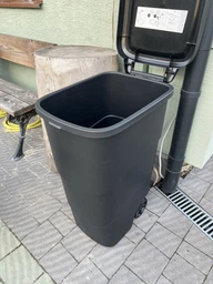 Бак для мусора Prosperplast Wheeler 90 л, антрацит фото від покупців 2